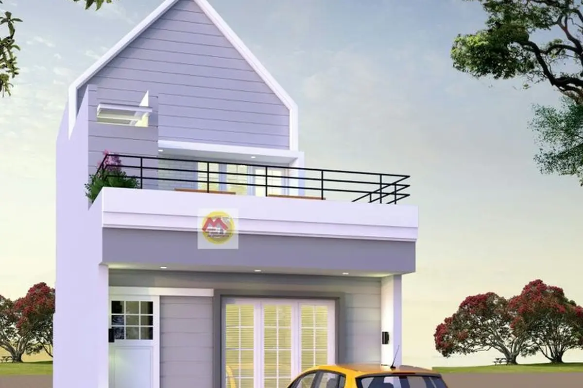 Rumah Putih Minimalis Type 36