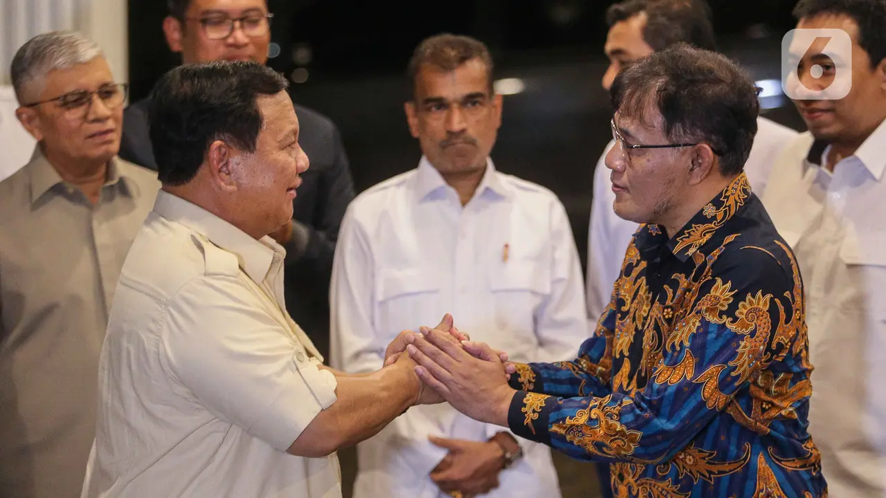 Prabowo Subianto dan Budiman Sudjatmiko