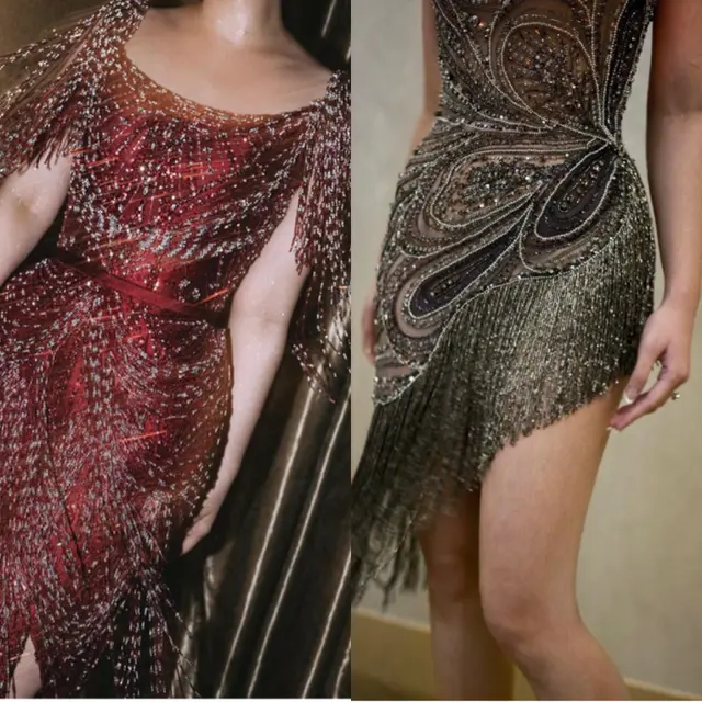 Adu Gaya Mini Dress After Party Pernikahan Chelsea Islan dan Jessica Mila, credit @hiantjen