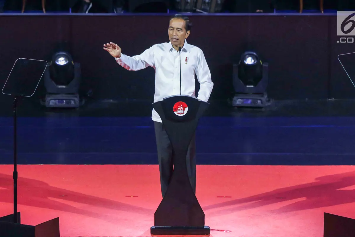 Bersama Ma"ruf Amin, Jokowi Sampaikan Pidato Visi Indonesia