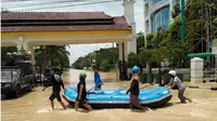 Banjir di Medan. (Liputan6.com/Reza Efendi)