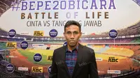 Pesepak bola Bima Sakti, turut menghadiri acara Battle of Life di Usmar Ismail Hall, Jakarta, Kamis (28/4/2016). (Bola.com/Vitalis Yogi Trisna)