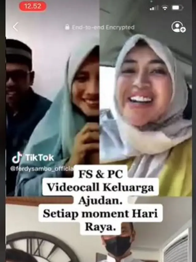 Beredar Video Kedekatan Ferdy Sambo dengan Para Ajudan, Ikut Ucapkan Selamat Lebaran