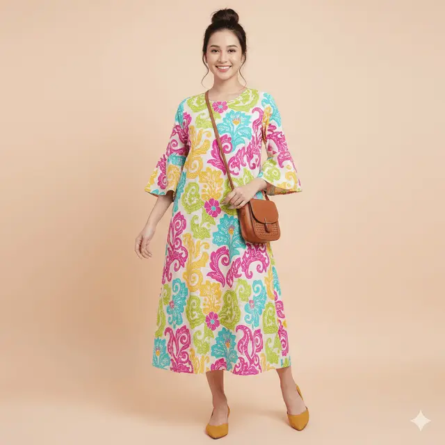 Model Daster Batik Modern untuk Jalan-Jalan by Gemini