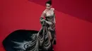 Cinta Laura Kiehl tiba untuk pemutaran film "The Old Oak" pada Festival Film Cannes edisi ke-76 di Cannes, Prancis selatan, 26 Mei 2023. (Photo by CHRISTOPHE SIMON / AFP)