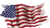 Ilustrasi bendera Amerika Serikat (AS)