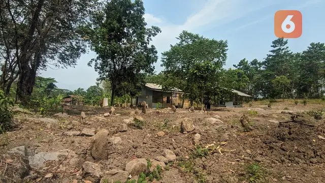 Puluhan makam palsu dibongkar warga di Citepus, Pelabuhanratu, Kabupaten Sukabumi (Liputan6.com/Fira Syahrin).