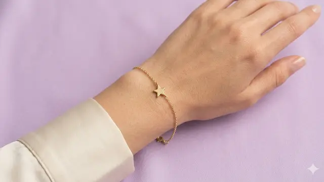 Model Gelang Emas Rantai Kecil Kekinian untuk Anak Muda. Gemini