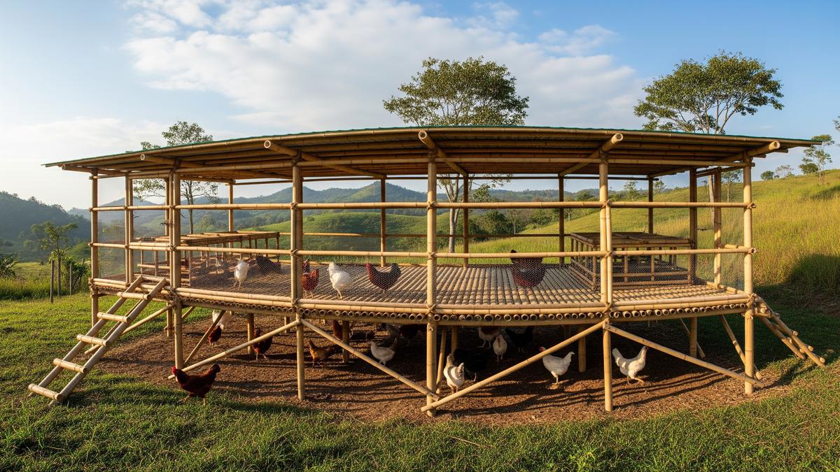 7 Desain Kandang Ayam Hemat Biaya tapi Tidak Bau, Sirkulasi Udara Baik dan Mudah Dibersihkan