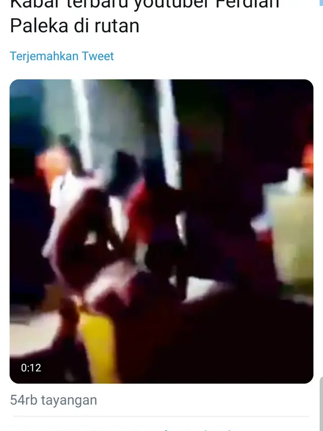 Unggahan video perundungan Ferdian Paleka. (Foto: Twitter @twitkabarjabar)