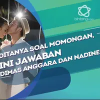 Ini Jawaban Nadine Chandrawinata dan Dimas Anggara ketika ditanya soal momongan