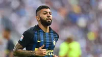 Striker Inter Milan asal Brasil Gabriel Barbosa. (AFP/Giuseppe Cacace)