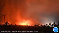Gunung Lewotobi Laki-Laki di Flores Timur NTT, naik status menjadi Awas (Level IV). (Liputan6.com/ Dok PVMBG)