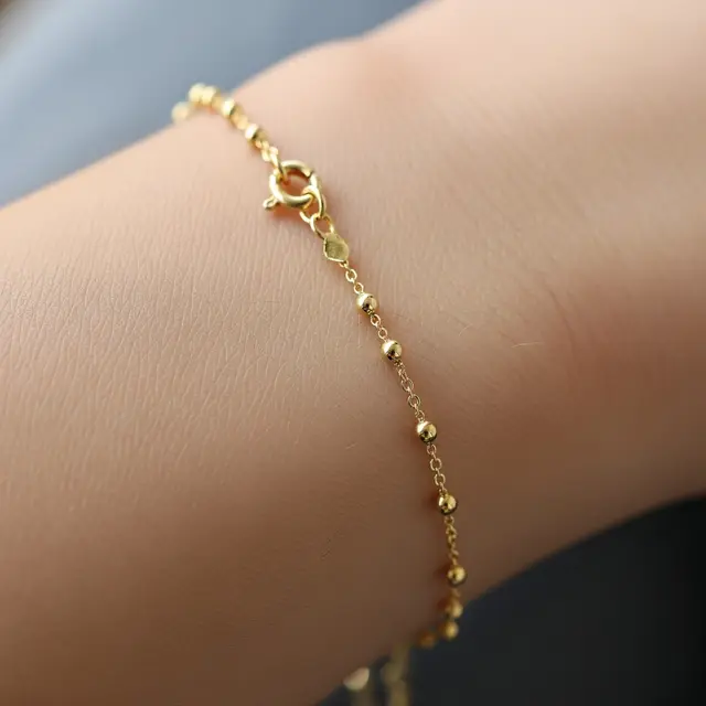 Gelang Emas 3 Gram Tipis Cantik Sehari-hari