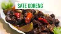 Resep Satai Daging Sapi Goreng untuk Santap Sajian Anti Mainstream