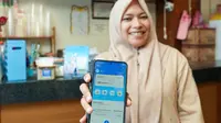 Nasabah BRI, Sri Purwanti berhasil membangun bisnis kuliner halal citarasa nusantara di Aiguo E Rd, Zhongzheng District, Taipe.