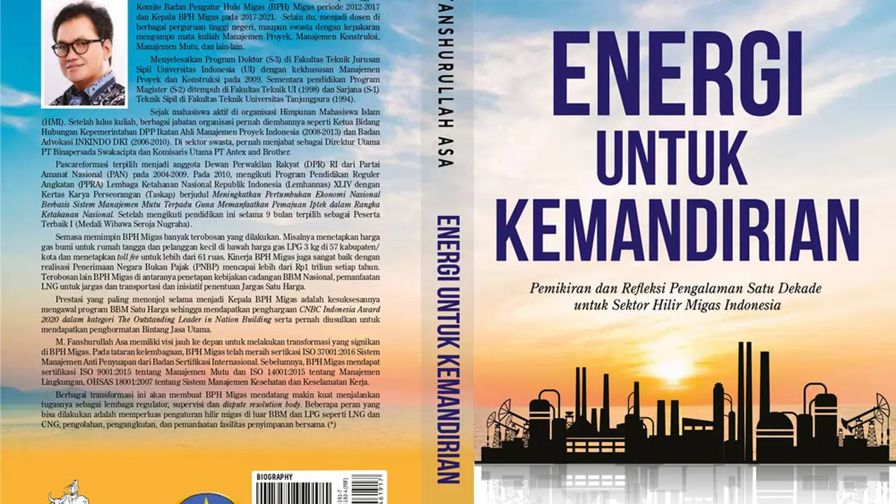 Fanshurullah Asa Luncurkan Dua Buku Selepas Emban Tugas sebagai Kepala BPH Migas