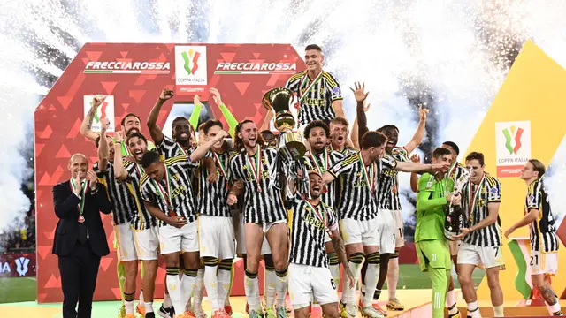 Juventus Raih Gelar Juara Coppa Italia 2023/2024