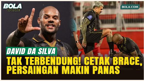 David da Silva Puncaki Top Scorer BRI Super League usai Cetak Brace ke Gawang Madura United