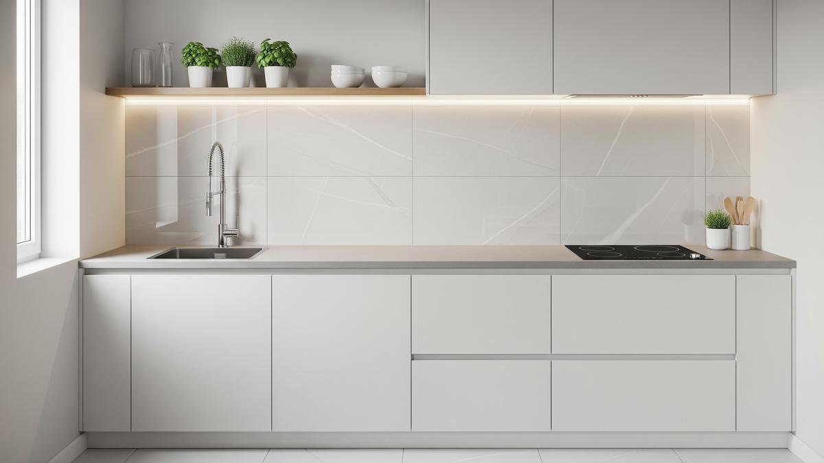 7 Model Backsplash Dapur Minimalis untuk Dapur Kecil 2x2 Bernuansa Elegan yang Mudah Dibersihkan