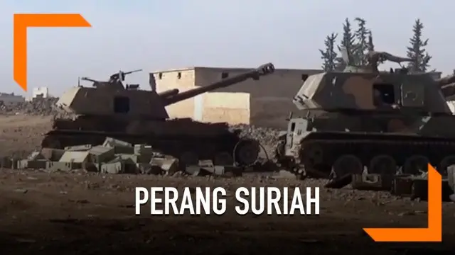 VIDEO: Perang Berebut Wilayah di Suriah, 44 Tewas