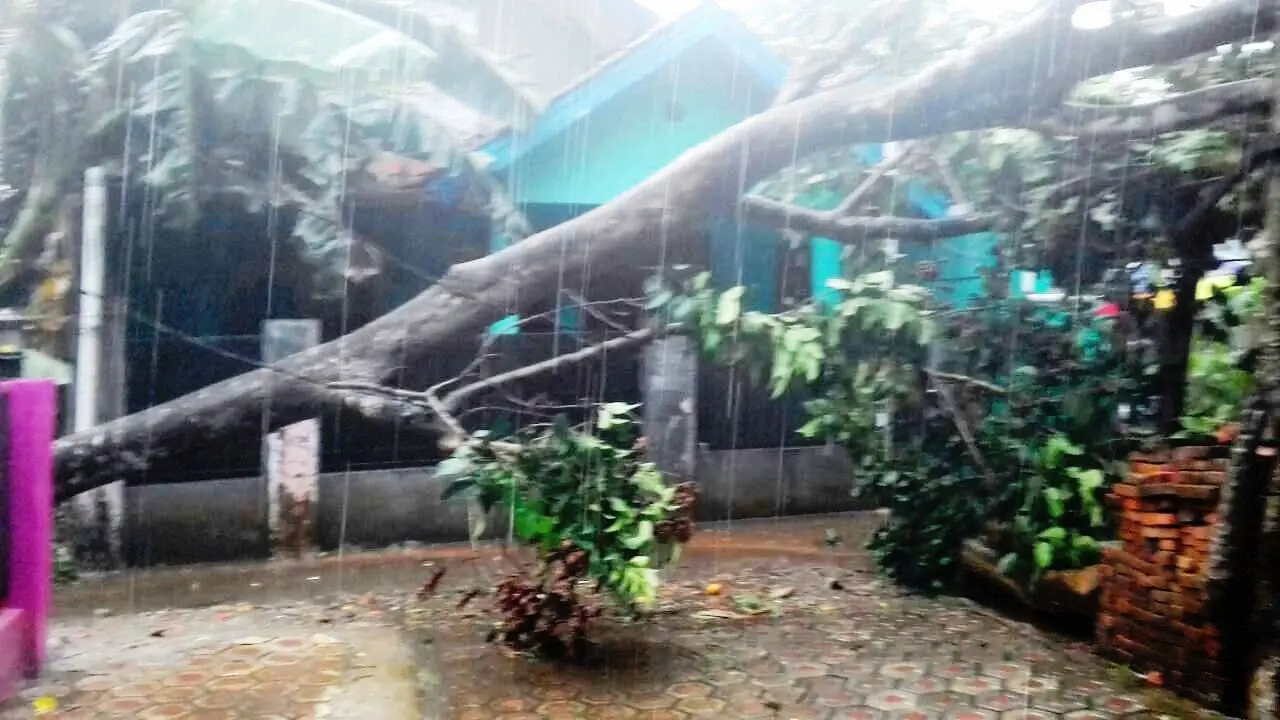 puting beliung bekasi