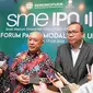 Menteri Koperasi dan UKM (MenKopUKM) Teten Masduki dalam Forum Pasar Modal yang merupakan rangkaian program SME IPO kerja sama antara Kementerian Koperasi dan UKM (KemenKopUKM) bersama BEI di Surabaya, Jawa Timur, Rabu (17/7/2024). (Dok Kemenkop)