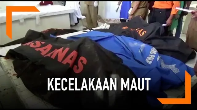 Sebuah kecelakaan maut terjadi di jalan lintas Sumatera. Kecelakaan menyebabkan 5 orang tewas, sementara sopir minibus dirawat di rumah sakit.