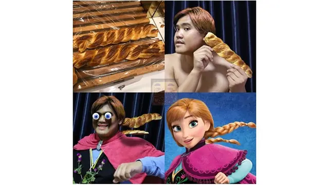 6 Cosplay Low Budget Pakai Croissant Ini Kreatif Sekaligus Kocak