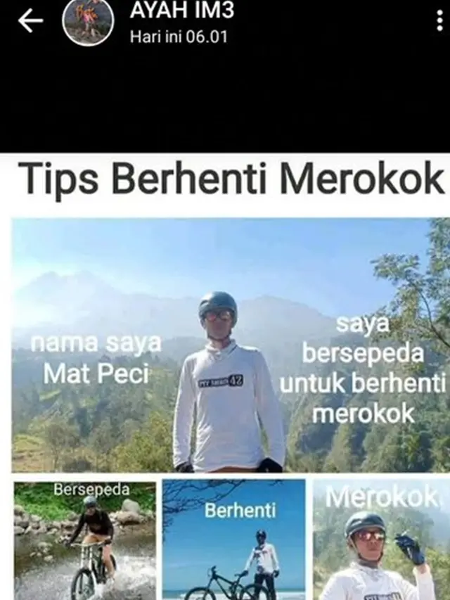 6 Status WhatsApp Bapak-Bapak Ini Bikin Susah Nahan Ketawa