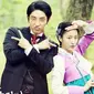 Lee Jun Ki dengan lawan mainnya artis cantik Jeon Hye Bin dalam drama Joseon Gunman