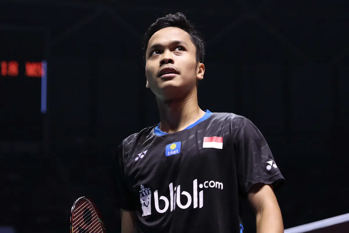 Tunggal putra Indonesia, Anthony Sinisuka Ginting.