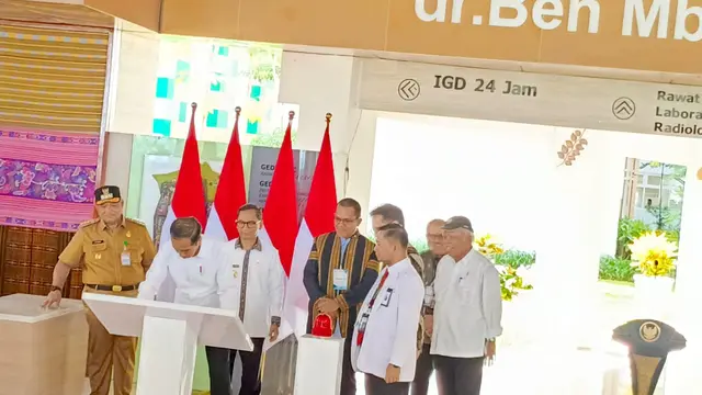 RSUP dr Ben Mboi Kupang Resmi Beroperasi, Jokowi: Tidak Usah Jauh-jauh ke Jakarta