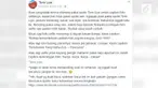 Penulis beken Tere Liye melontarkan kemarahan lewat akun facebooknya karena merasa risih Quote-nya sering dicomot