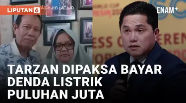 Tarzan Ngadu ke Erick THohir Usai Dapat Denda Puluhan Juta dari PLN