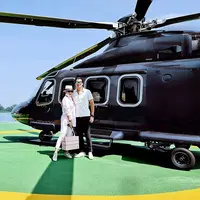 Syahrini dan Reino Barack (Sumber: Instagram/princessyahrini)