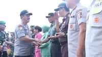 Kepala Badan Pemelihara Keamanan (Kabaharkam) Polri Komjen Pol Agus Andrianto sambangi Kabupaten Blora,