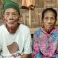 Mbah Kiman dan Mbah Sutinah, menikah di usia senja tak menghalangi kebahagiaan mereka. (foto: Liputan6.com / istimewa / edhie prayitno ige)
