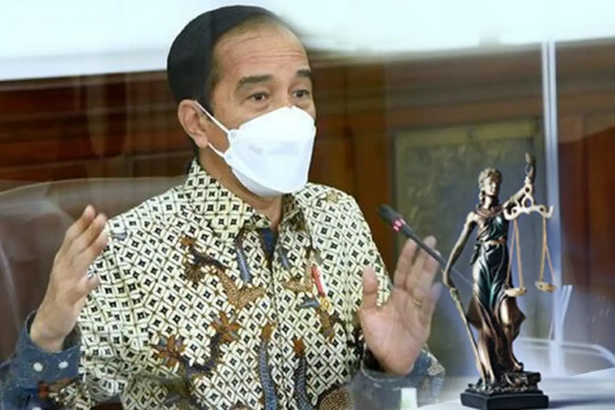 Banner Infografis Jokowi Usulkan DPR Revisi UU ITE, Hapus Pasal Karet? (Foto: Dok. Biro Pers Sekretariat Presiden)