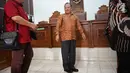 Jaksa Penuntut Umum (JPU) saat mengikuti sidang permohonan praperadilan tersangka dugaan makar dan kepemilikan senjata api ilegal Kivlan Zen di PN Jakarta Selatan, Senin (22/7/2019). Tonin Tachta meminta hakim membatalkan penetapan tersangka atas Kivlan Zen. (Liputan6.com/Immanuel Antonius)