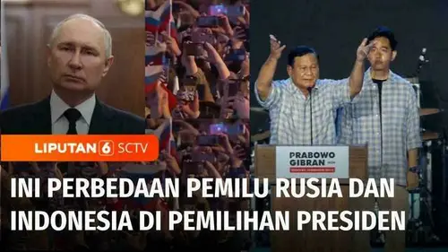 VIDEO: Perbedaan Sistem Pemilu Rusia dan Indonesia dalam Pemilihan Presiden