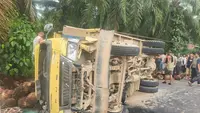 Tragis, Siswa SMP Tewas Tertimpa Truk Sawit