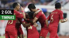 Berita video momen dua gol Timnas Indonesia ke gawang Thailand pada laga ketiga di Piala AFF 2018 di Stadion Rajamangala, Bangkok, Sabtu (17/11/2018).