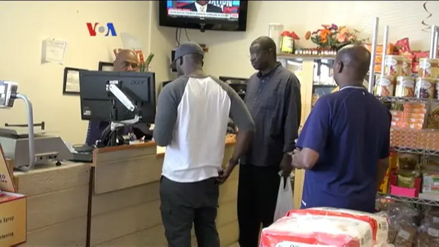  Untuk memenuhi kebutuhan komunitas Muslim, seorang imigran asal Gambia memberanikan diri membuka toko halal. VOA