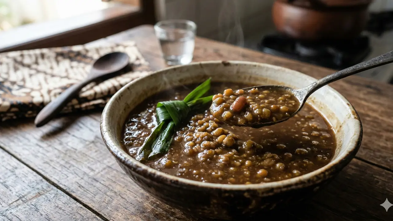 Resep Bubur Kacang Hijau Tanpa Santan yang Lezat (Foto: Gemini AI)