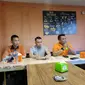 Kegiatan ngobrol santai bareng jurnalis Balikpapan yang digelar Basarnas Balikpapan. (Apriyanto/Liputan6.com)