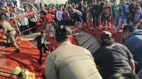 Melihat Kegiatan Ritual Labuh Bumi di Kediri