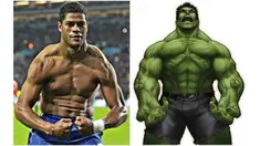 Karena fisik dan sifatnya, para pesepakbola ini dianggap menjadi titisan para superhero dunia.