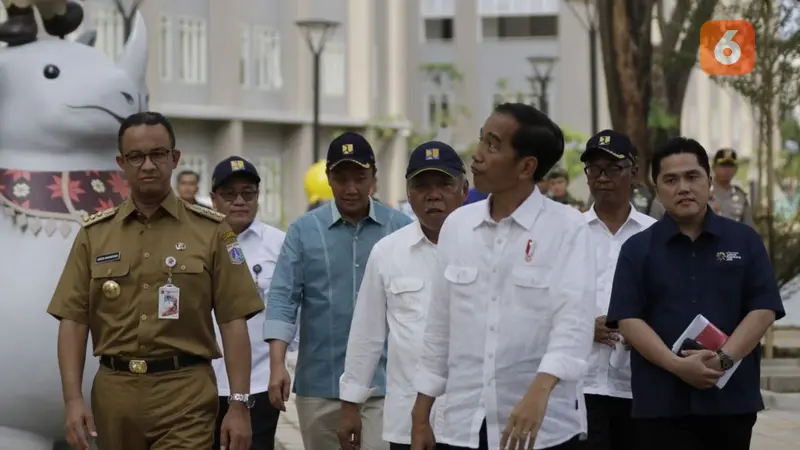 Joko Widodo Pantau Wisma Atlet Kemayoran