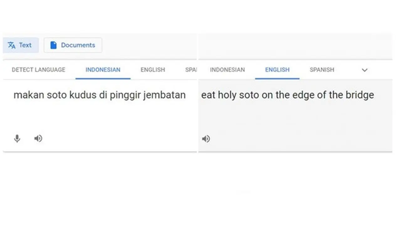 6 Terjemahan Google Translate dari Bahasa Indonesia ke Inggris Ini Nyeleneh